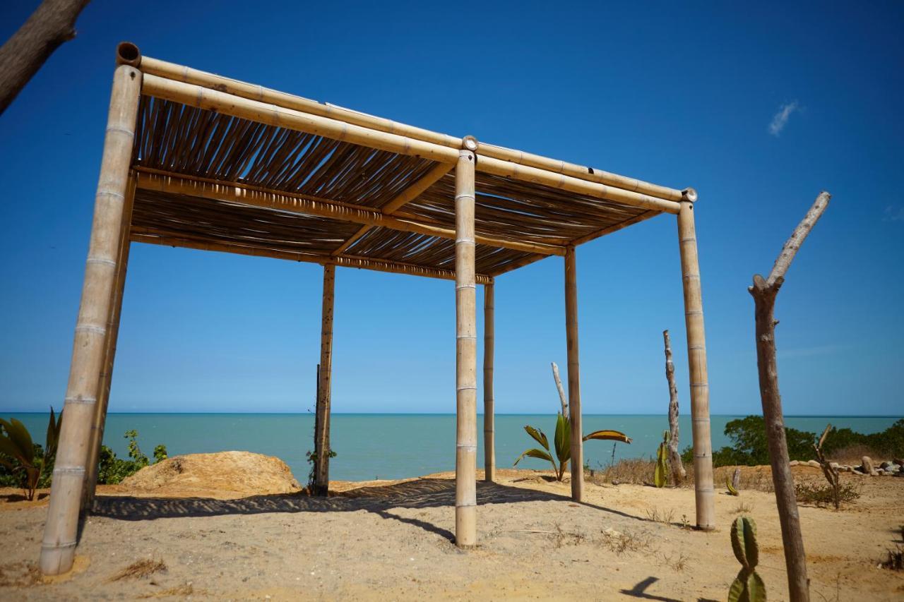 Corazon Guajiro Cabana Frente A Playa Solitaria En Dibulla Cerca A Palomino - Cabin In Front Of Solitary Beachs Extérieur photo